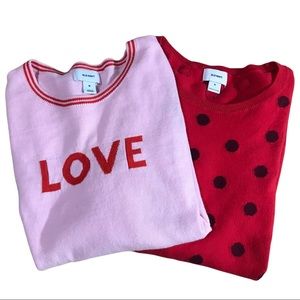 Old Navy Scoop-Neck Sweaters In a Size Medium